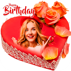 Name Photo On Birthday Cake