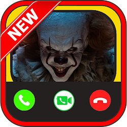 Pennywise Call - Fake Video Call With Scary Clown تنزيل Pennywise Call - Fake Video Call With Scary Clown Free لـ Android