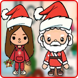 Tricks Toca Life World town christmas