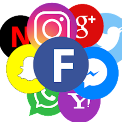 All social media and social network in one app