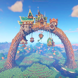 لعبة Craft Pixelart Forrest City