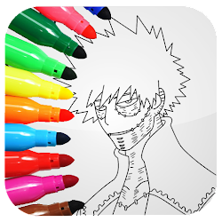My Hero Academia Coloring Game