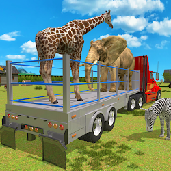 لعبة Zoo Animals Truck Transport