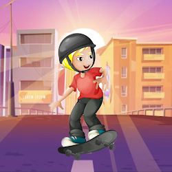 لعبة Skater Dee Endless Skateboard