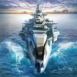 لعبة Idle Fleet Warship Shooter