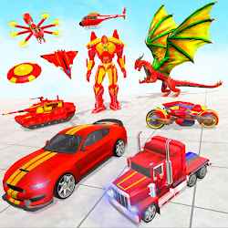 لعبة Flying Dragon Robot Tank War