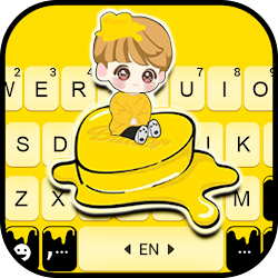 خلفية الكيبورد Idol Kpop Butter