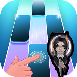 Wednesday Addams Piano