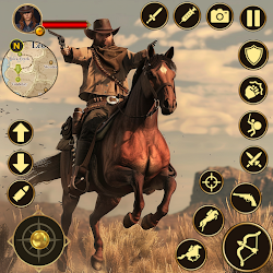 لعبة West Cowboy Games Horse Riding