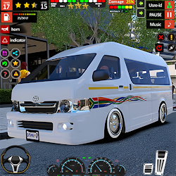 لعبة محاكي حافلة صغيرة