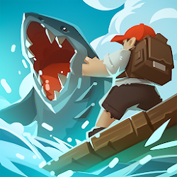 قرش الزومبي Epic Raft Fighting Zombie Shark Survival