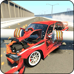 لعبة Car Crash Simulator Van Beamng Accidents Sim 2021