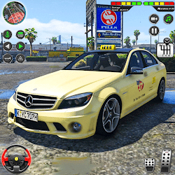 لعبة City Taxi Driver 2021 US Crazy Cab Simulator