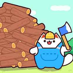 لعبة Lumbercat Cute Idle Tycoon