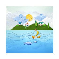 Paper World Live Wallpaper