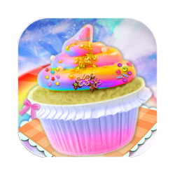 Rainbow Cupcake Cooking Game 2018 Sweet Desserts
