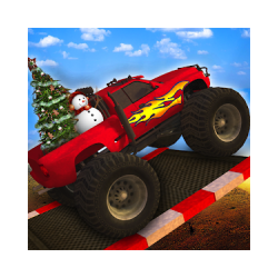 Extreme x-mas car stunt racing