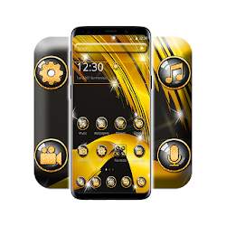 Gold Black Business Theme