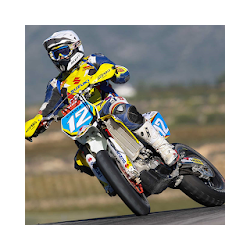 Cool Supermoto Racing Wallpaper