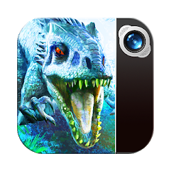 Jurassic Photo World Hybrid Dinosaur Sticker