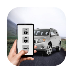 yellow car smart Remote - 2018 Car Key Alarm Free