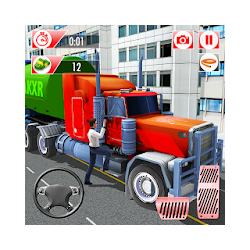 Real Oil Tanker Cargo Truck Transport Driver 2019