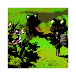 Fly girl in the fairy country