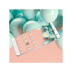 الوردي بالون النعناع الموضوع