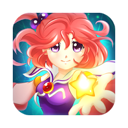 Witch Mage Anime Gamer Girl Dream World Defender