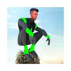 Green Rope Hero Crime City Games – Gangstar Crime