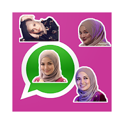 Lofa Moji Neelofa WaSticker Artis Malaysia