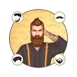 Man Hair Mustache Style Changer