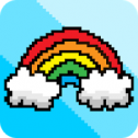 Rainbow Sandbox Adult Coloring Books Color Pages