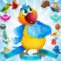 Memory matching games for kids free - Birds