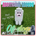 Additional breeds of dogs addon for MCPE