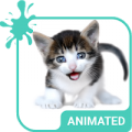 Meow Animated Keyboard + Live Wallpaper