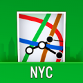 NYC Subway Map with MTA Bus LIRR  Metro North
