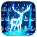 ثيم لوحة المفاتيح Glowing Forest Deer