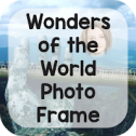 Wonders of the World Photo Frame