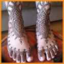 New Leg Mehndi Design