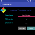 Times Table game for kids