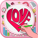 Learn how to draw hearts step by step