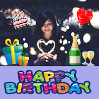 Happy Birthday Stickers Pack Editor To Make Card تنزيل Happy Birthday Stickers Pack Editor To Make Card Free لـ Android