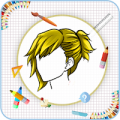 How to draw hairstyles easy